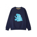 Toad - Sky on Navy Crewneck