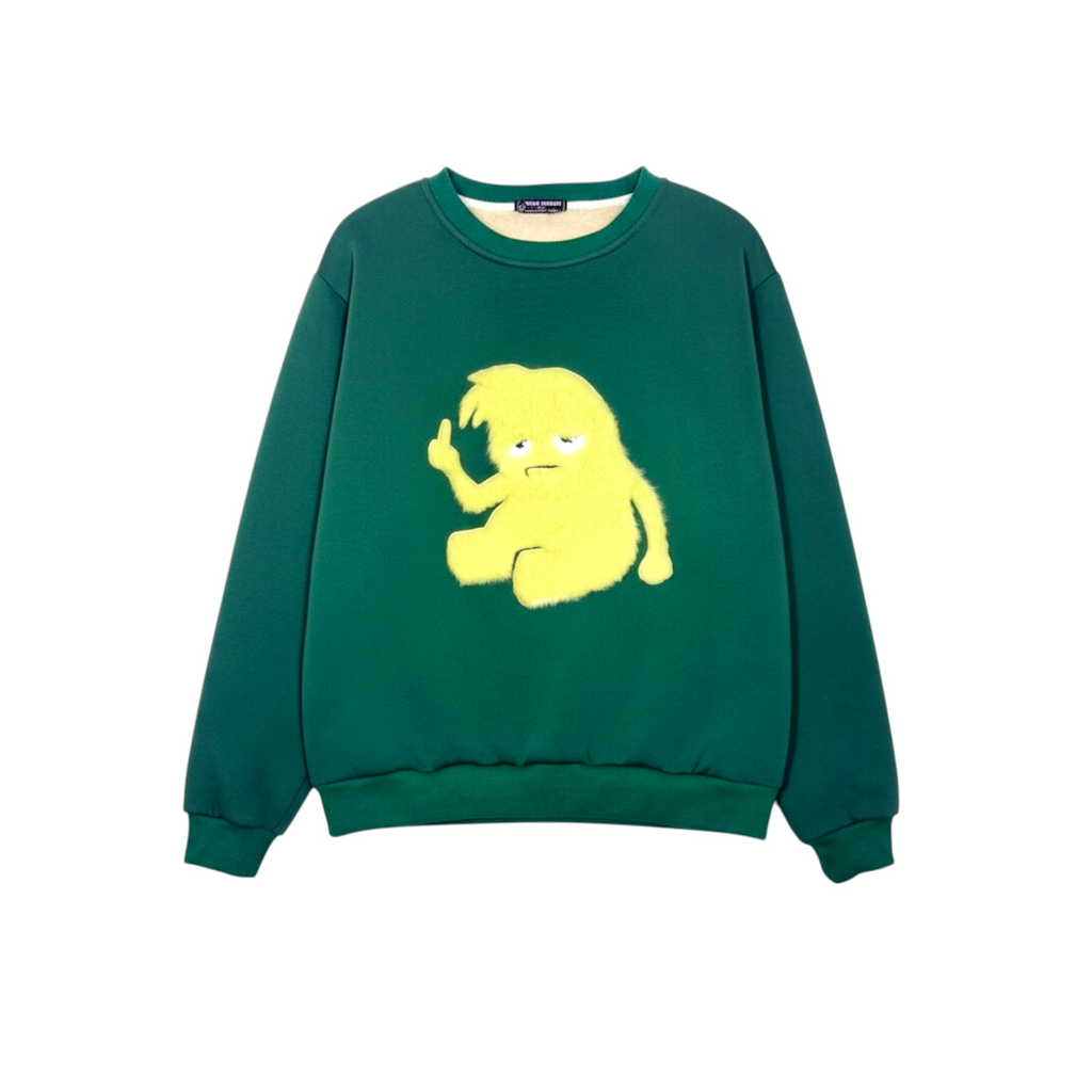 Toad - Lime on Green Crewneck