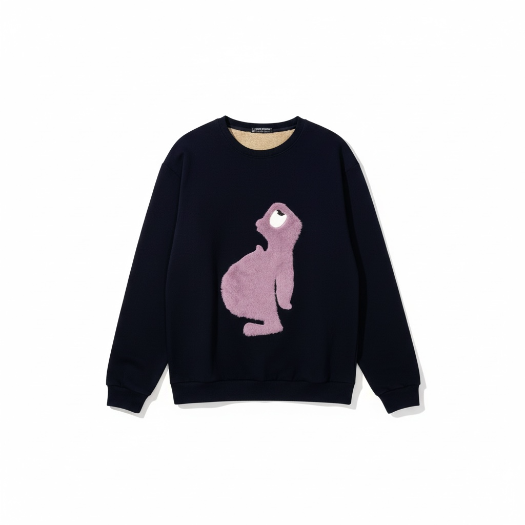 OG - Lilac on Black Crewneck